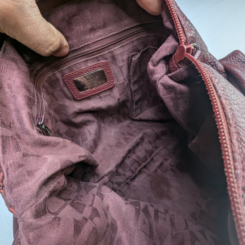 Furla Leather Hand bag Brown Color - Picture 10 of 17